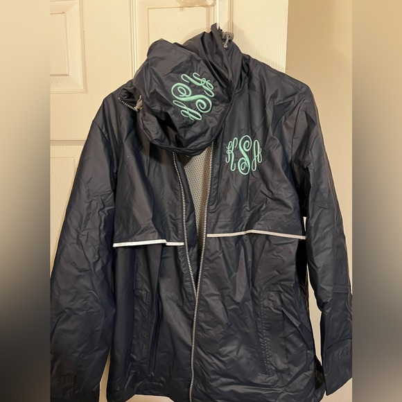 Rain Jacket WITH Initials - Picture 2 of 2